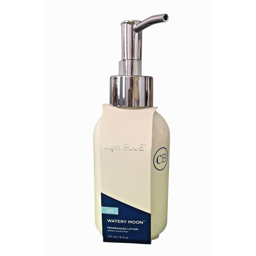 Capri Blue Watery Moon Fragranced Lotion 6oz Pump Bottle‎ Unisex Skincare No 46